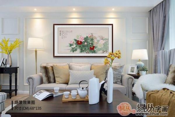 水命身弱与身强的客厅挂画选择技巧分析