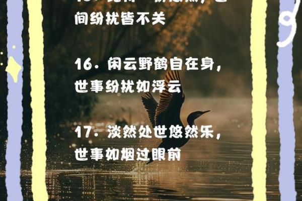 悠闲命：享受生活每一刻的真谛与乐趣