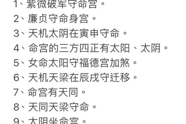 探索紫微命格：揭示你的命局之谜与人生方向