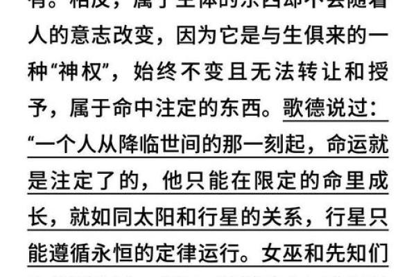 探究“命中注定”的成语——命运与人生的哲学思考