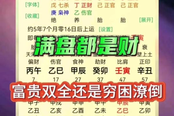 探索甲木男命日柱财运：富贵与命理的深厚关系