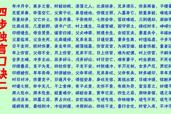 四柱断命的秘密：探究命理与人生的奥秘